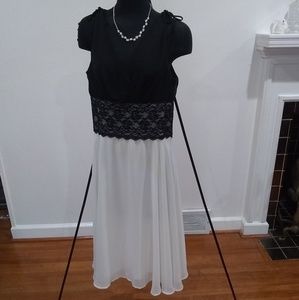 Black and White Dress.